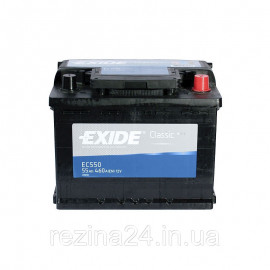 Акумулятор Exide Classic 55AH/460A (EC550)