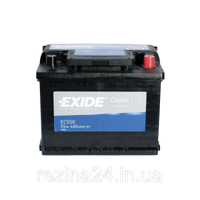 Аккумулятор Exide Classic 55AH/460A (EC550)