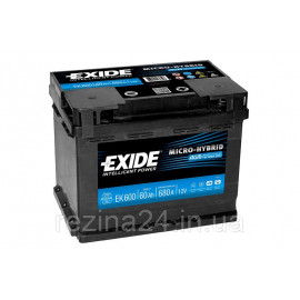 Акумулятор Exide Classic 60AH/680A (EK600)