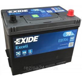 Аккумулятор Exide Excell 70AH/540A (EB704)