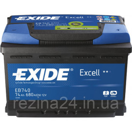 Аккумулятор Exide Excell 74AH/680A (EB740)