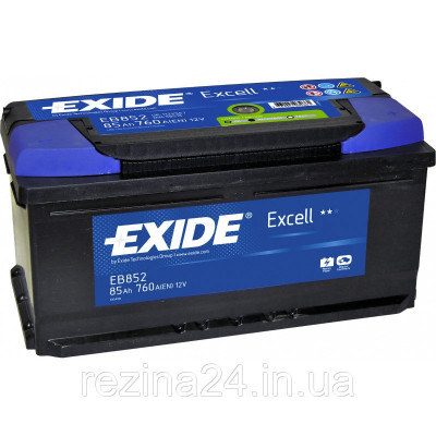 Аккумулятор Exide Excell 85AH/760A (EB852)