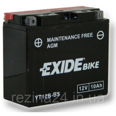 Акумулятор Exide 12V 10AH/160A (YT12B-BS)