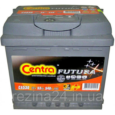 Аккумулятор Centra Futura 53AH/540A (CA530)