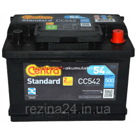 Аккумулятор Centra Standart 54AH/500A (CC542)