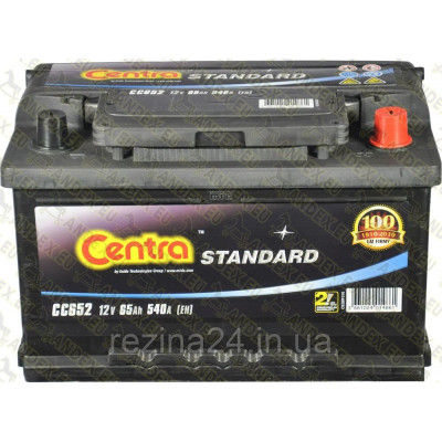 Акумулятор Centra Standart 65AH/540A (CC652)