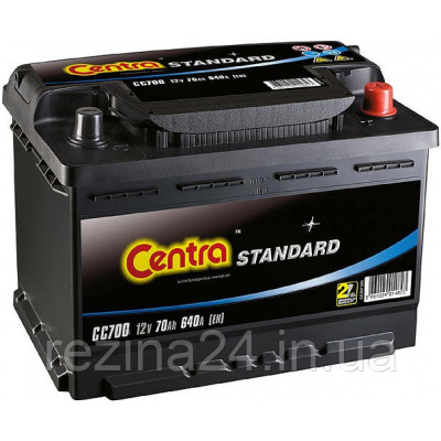 Акумулятор Centra Standart 70AH/640A (CC700)