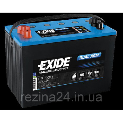 Аккумулятор Exide Marin 100AH/900WH/720A (EP900) DUAL AGM