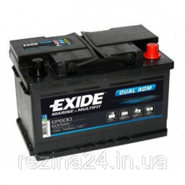 Акумулятор Exide Marin 70AH/600WH/760A (EP600) DUAL AGM