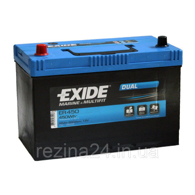 Аккумулятор Exide Dual 95AH/450WH/650A (ER450)