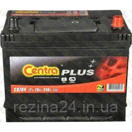 Акумулятор Centra Plus 70AH/540A (CB704)