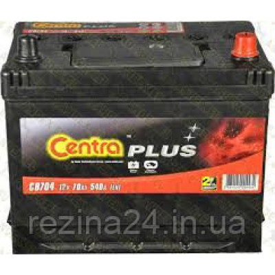 Аккумулятор Centra Plus 70AH/540A (CB704)